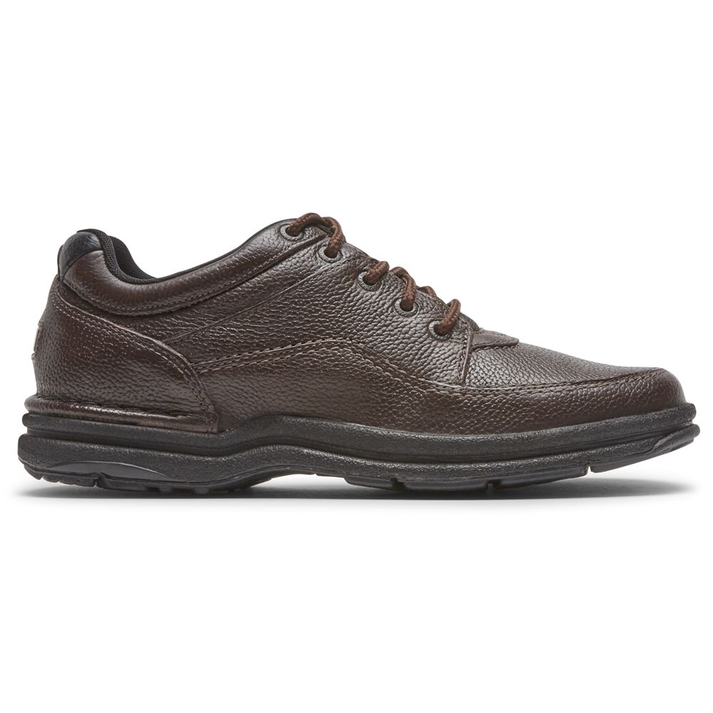 Sneakers Rockport Uomo - World Tour Classic - Marroni Scuro - NKOHDYZ-73